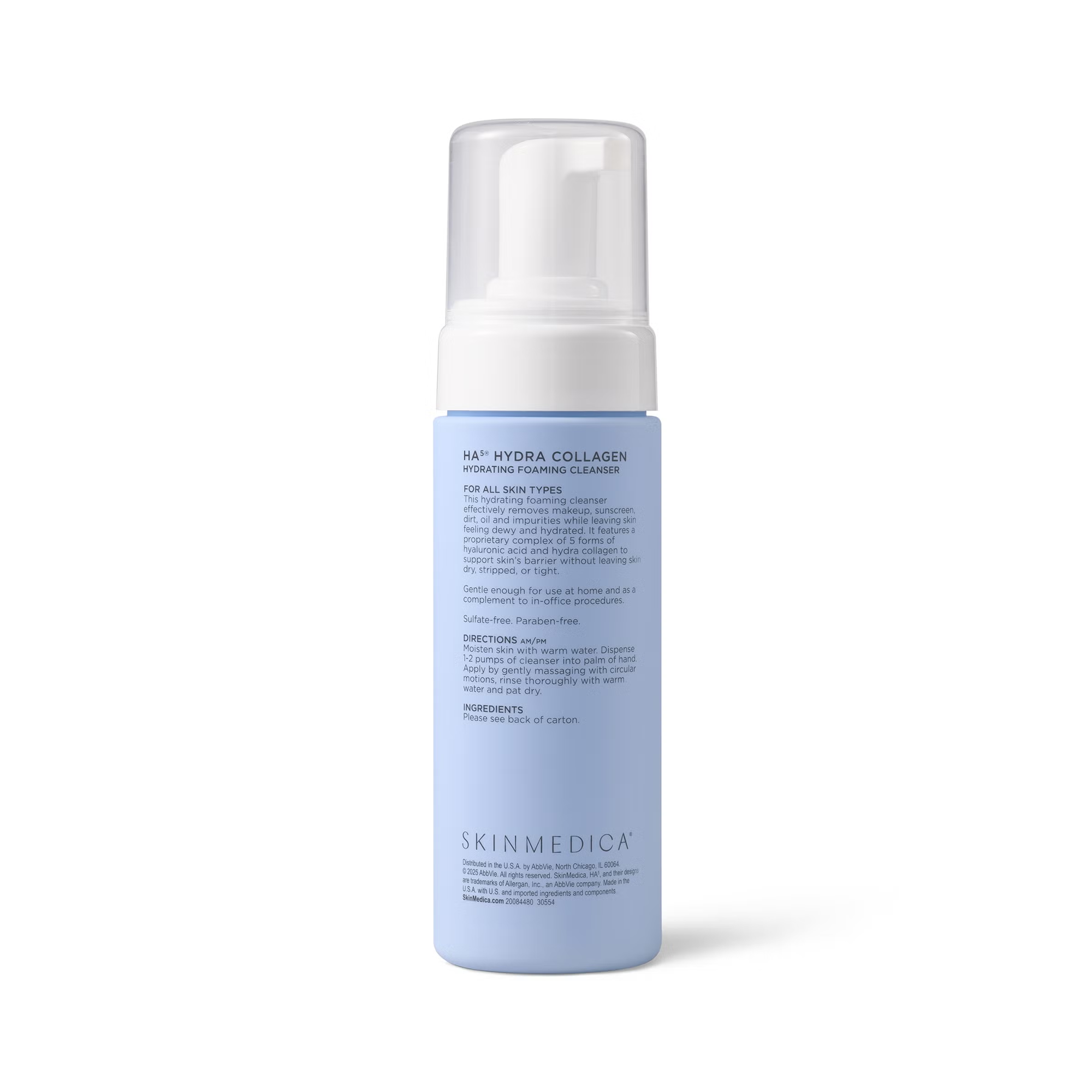 SkinMedica HA5 Hydra Collagen Hydrating Foaming Cleanser 5OZ / 5OZ