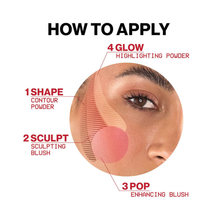 Smashbox_Halo_Sculpt_Glow_Face_Palette_Back_to_Cali / Back To Cali