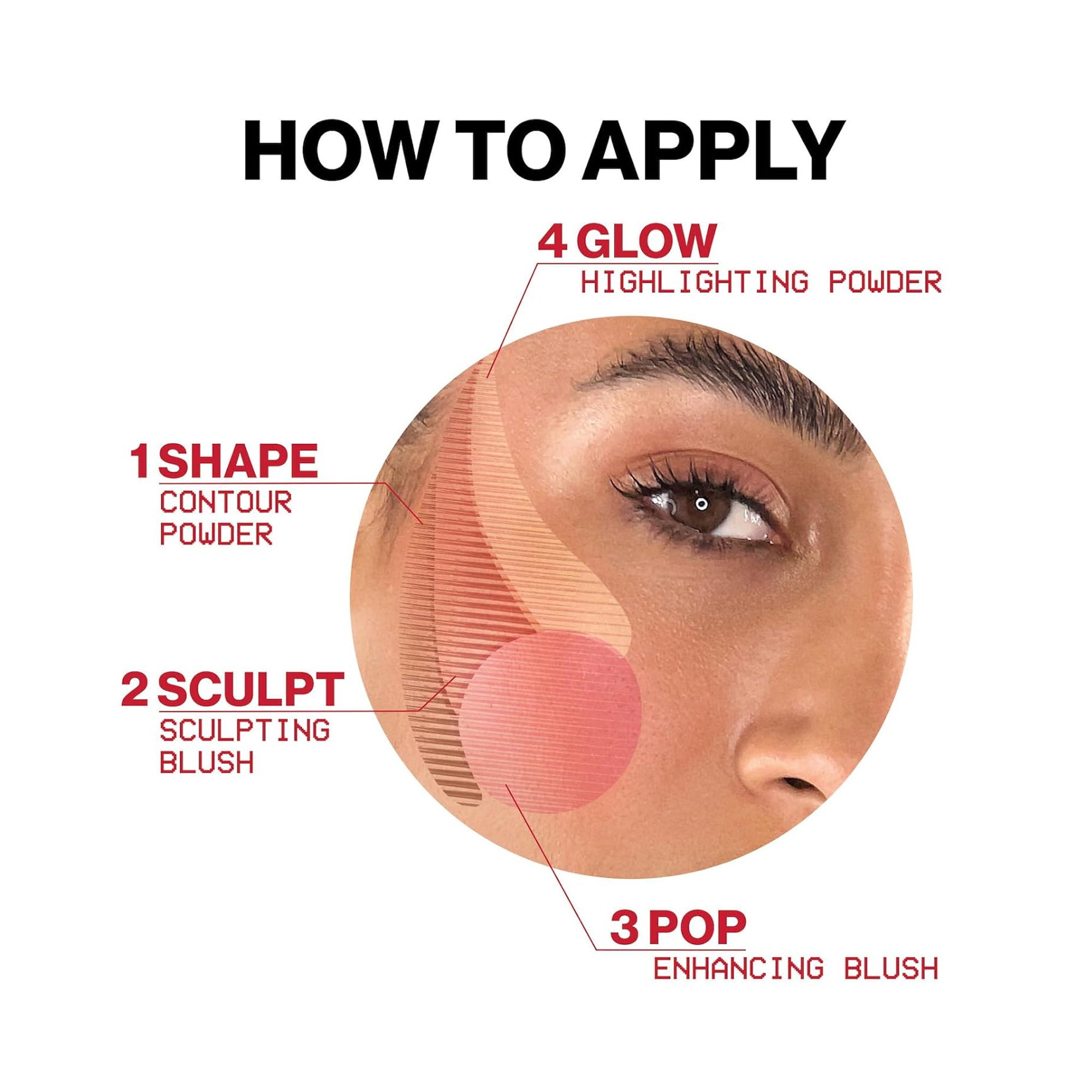 Smashbox_Halo_Sculpt_Glow_Face_Palette_Coral_Saturation / Coral Saturation