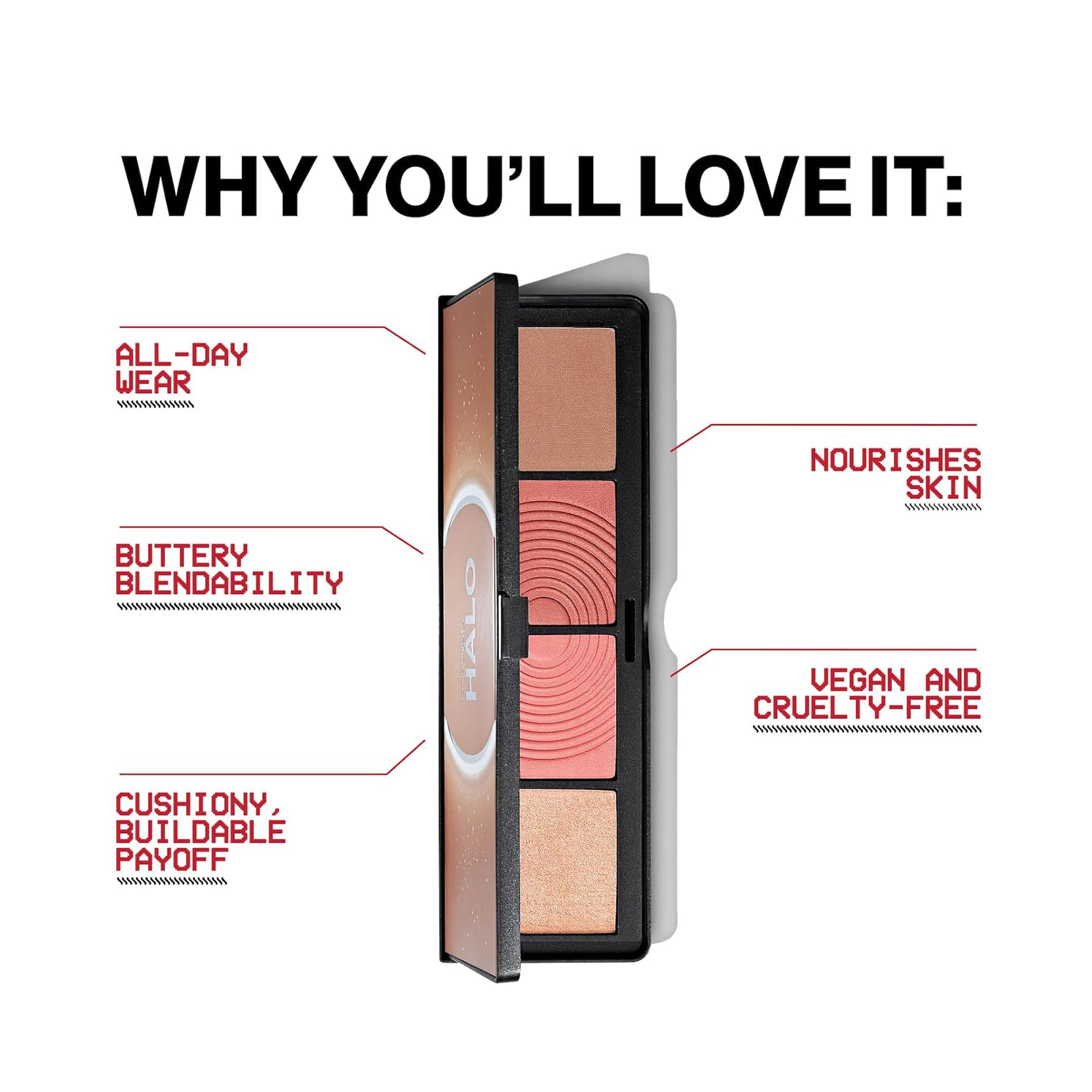 Smashbox_Halo_Sculpt_Glow_Face_Palette_pink_Saturation / Pink Saturation