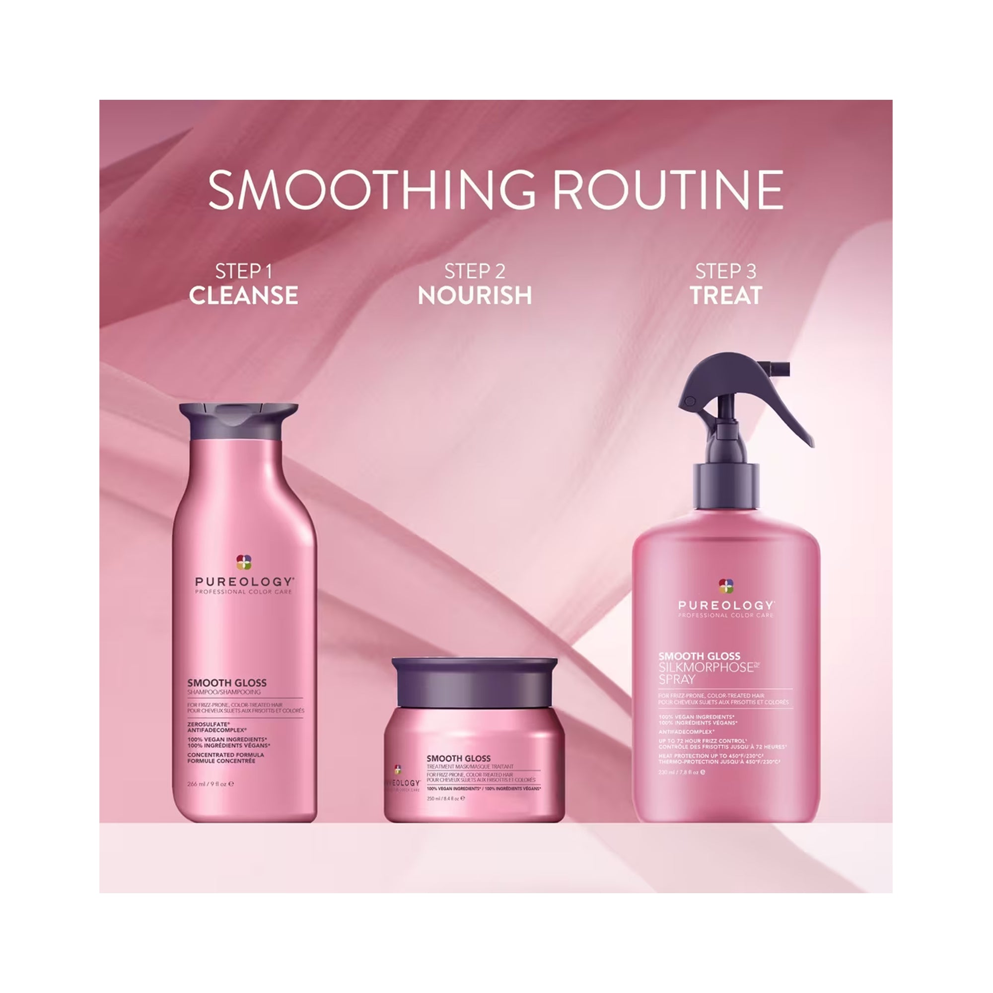 Pureology Smooth Gloss Silkmorphose Spray / 7.8OZ