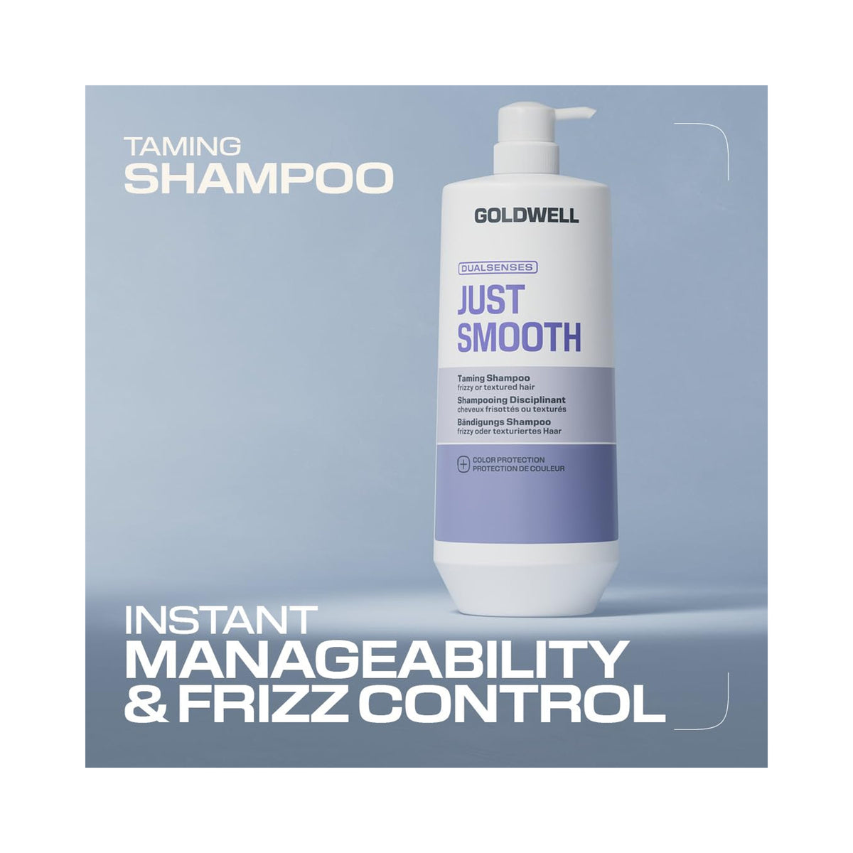 Goldwell Dualsenses Just Smooth Taming Shampoo / 33.8OZ, image 46156946866326
