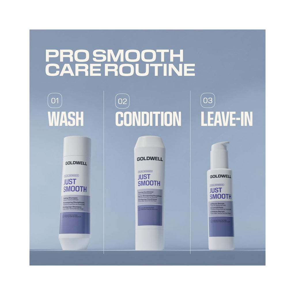Goldwell Dualsenses Just Smooth Taming Shampoo / 10.1OZ thumbnail 5