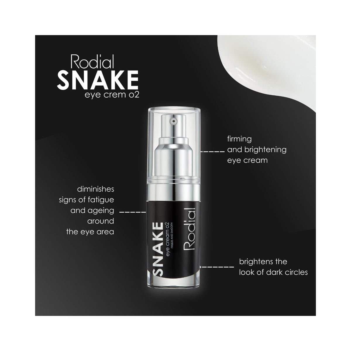 Rodial Snake Eye Cream O2 / 15ML