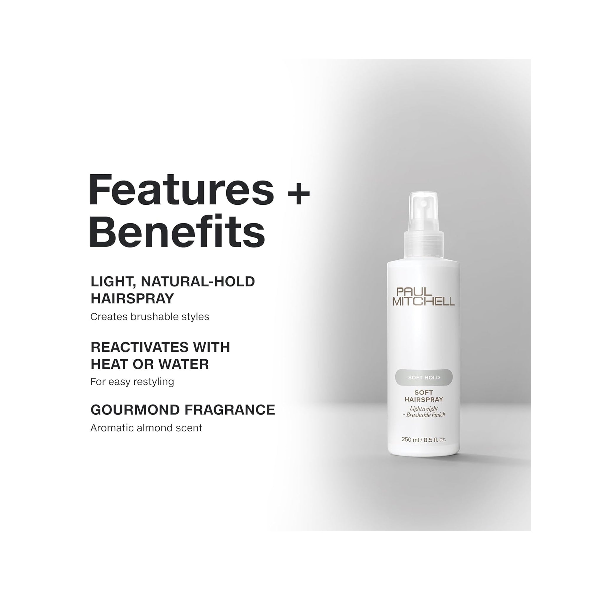 Paul Mitchell Soft Hairspray 8.5oz / 8.5OZ