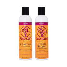 Jessicurl Spiralicious Styling Gel + Rockin' Ringlets Styling Potion Duo