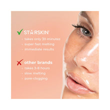 STARSKIN DeepMelt Collagen PDRN Hydrogel Face Mask / 4PK