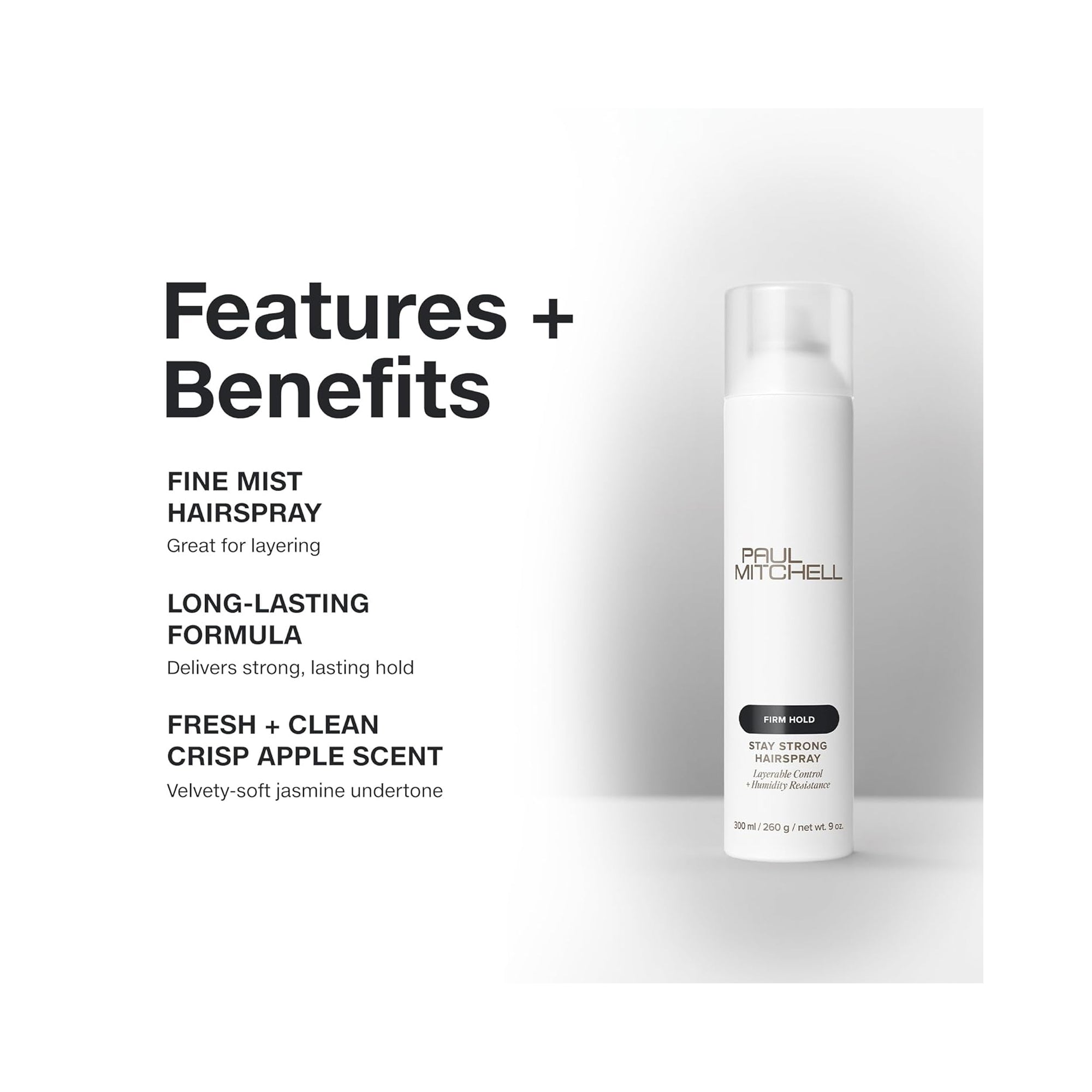 Paul Mitchell Stay Strong Hairspray / 9OZ