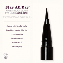 Stila Stay All Day Waterproof Liquid Eye Liner / Intense Black