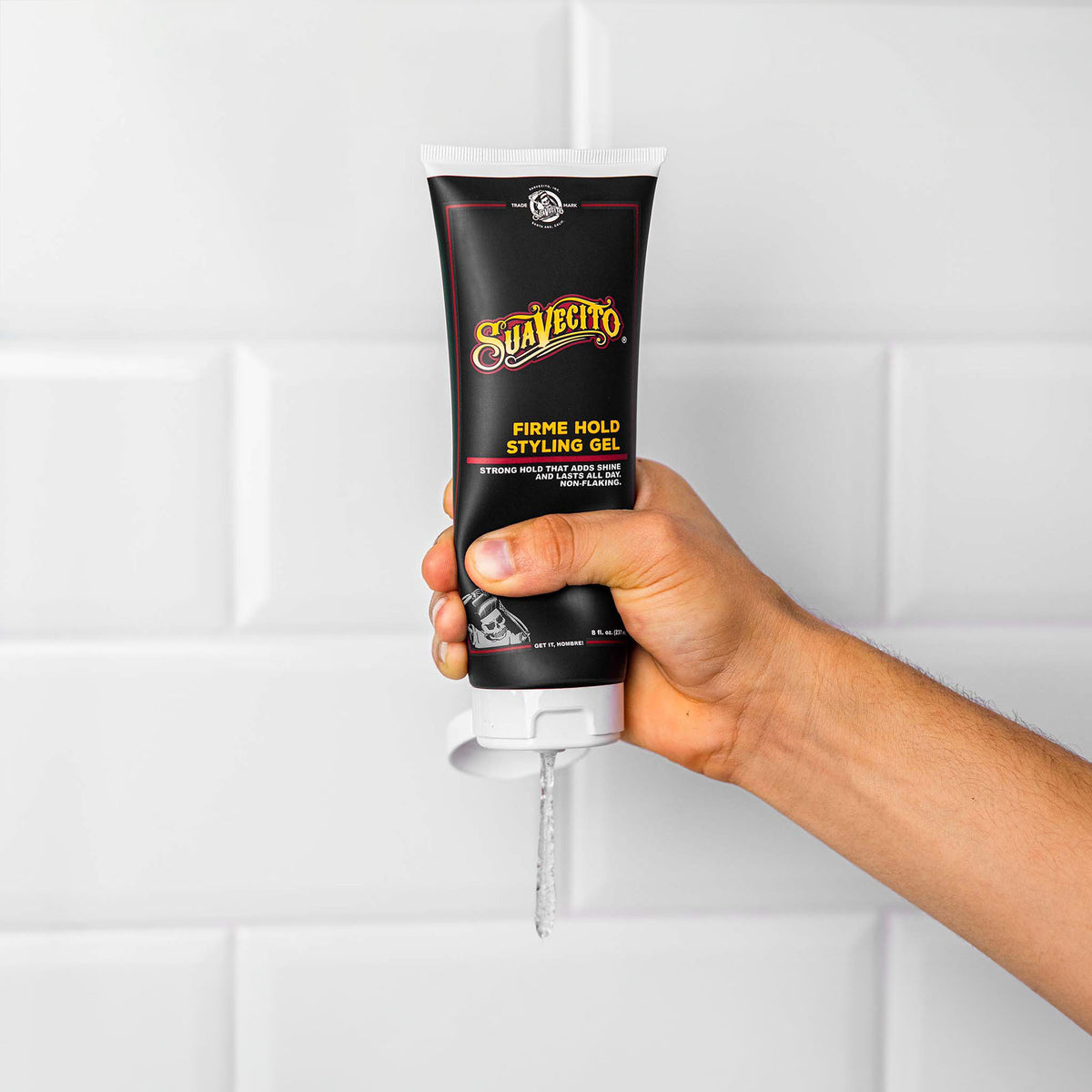 Suavecito Firme Hold Styling Gel / 8OZ, image 27792793763990