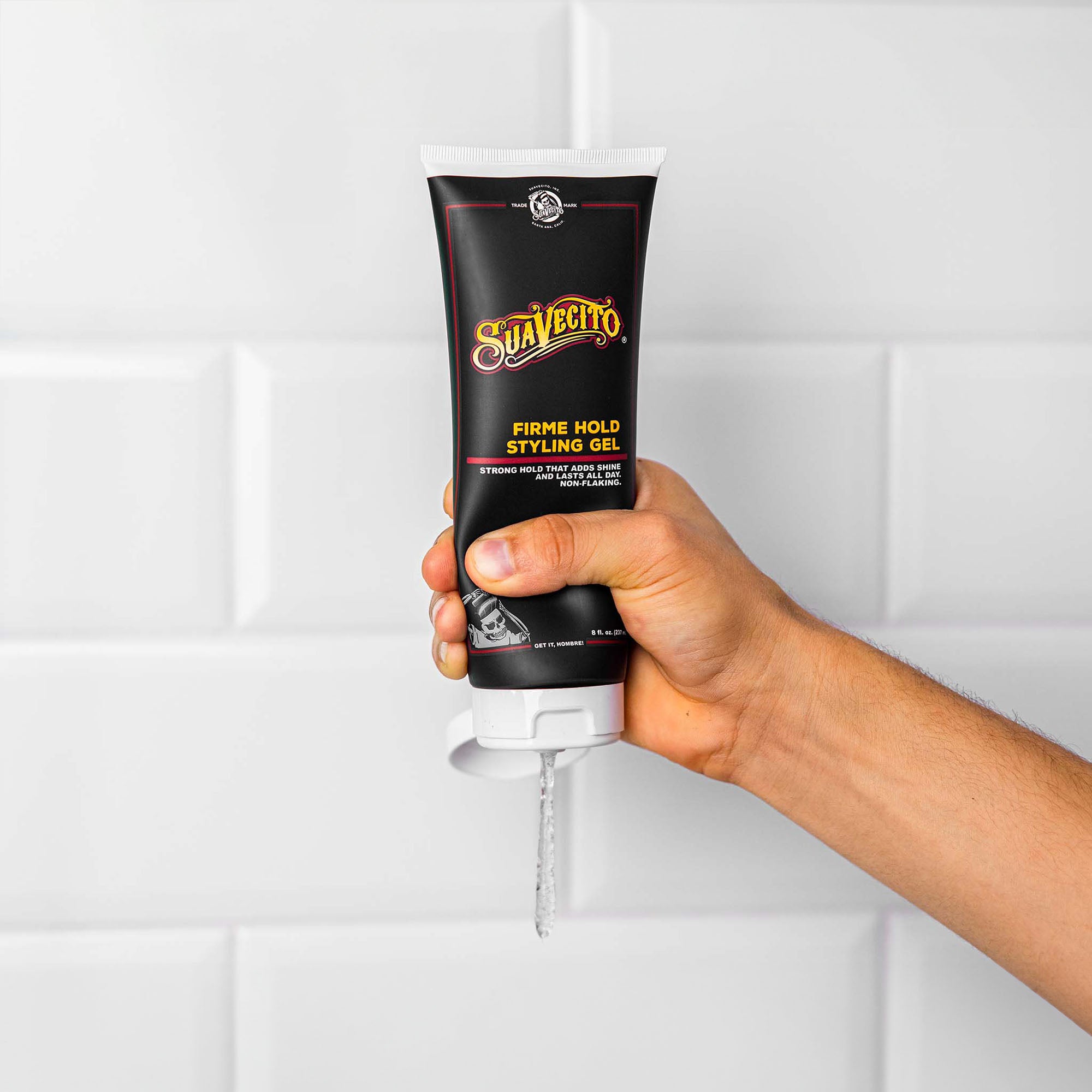 Suavecito Firme Hold Styling Gel / 8OZ