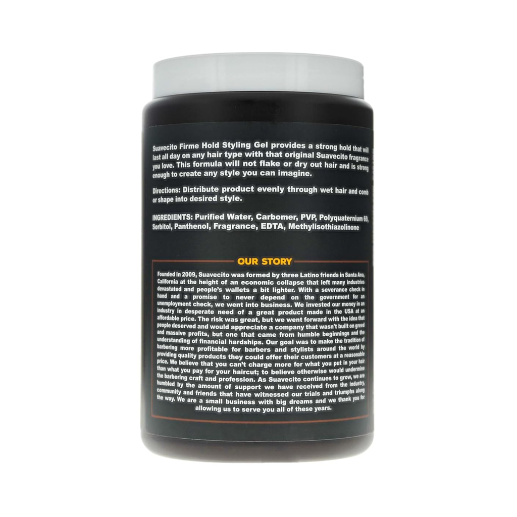 Suavecito_Firme_Hold_Styling_Gel_32oz / 32OZ thumbnail 6