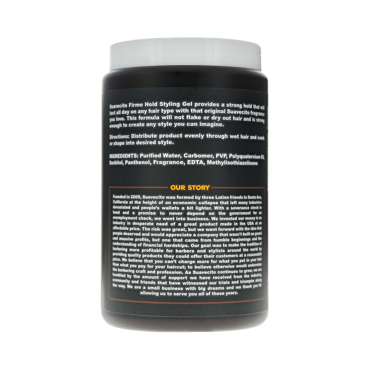 Suavecito_Firme_Hold_Styling_Gel_64oz / 64OZ, image 29700085186710
