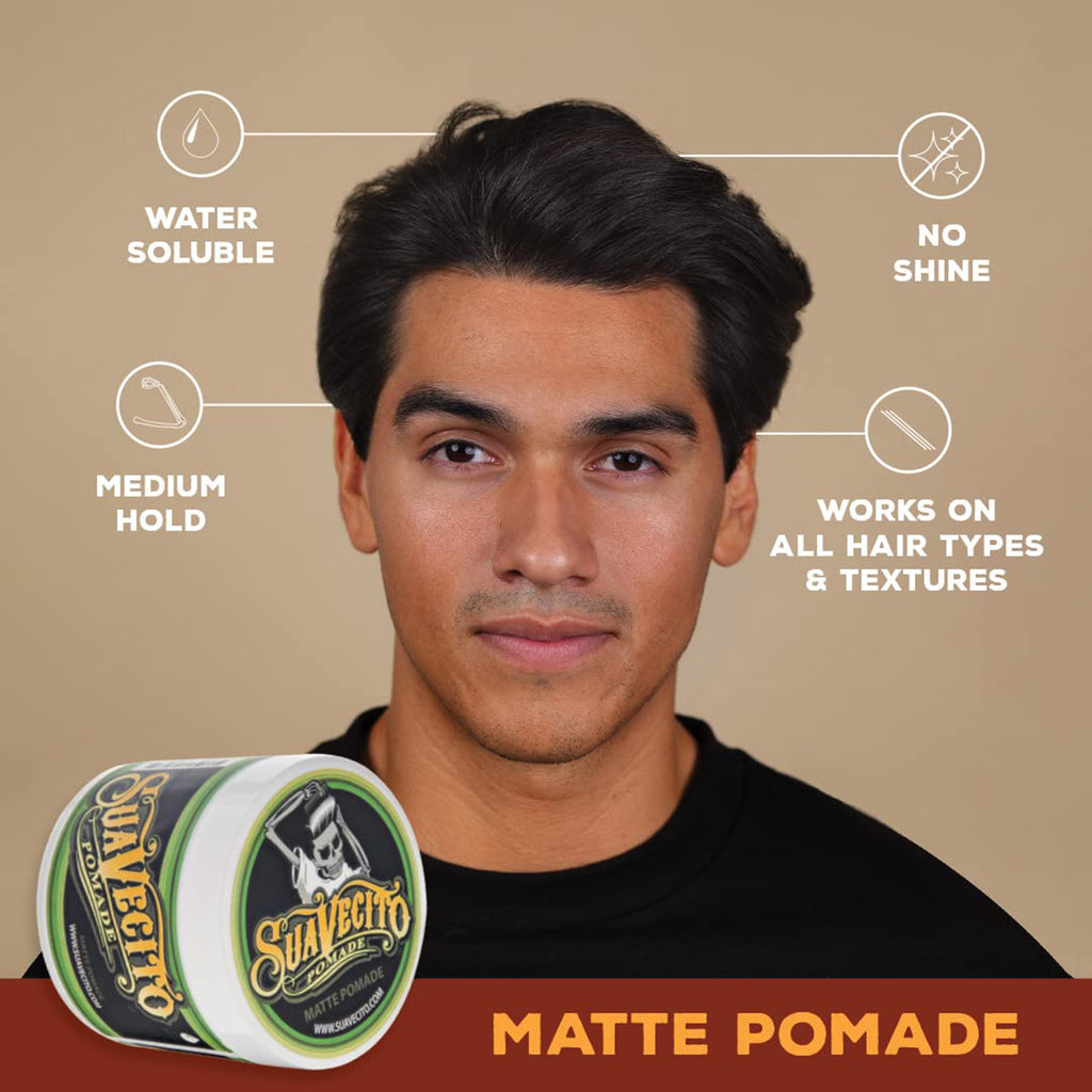 Suavecito Matte Pomade / 4.OZ thumbnail 4