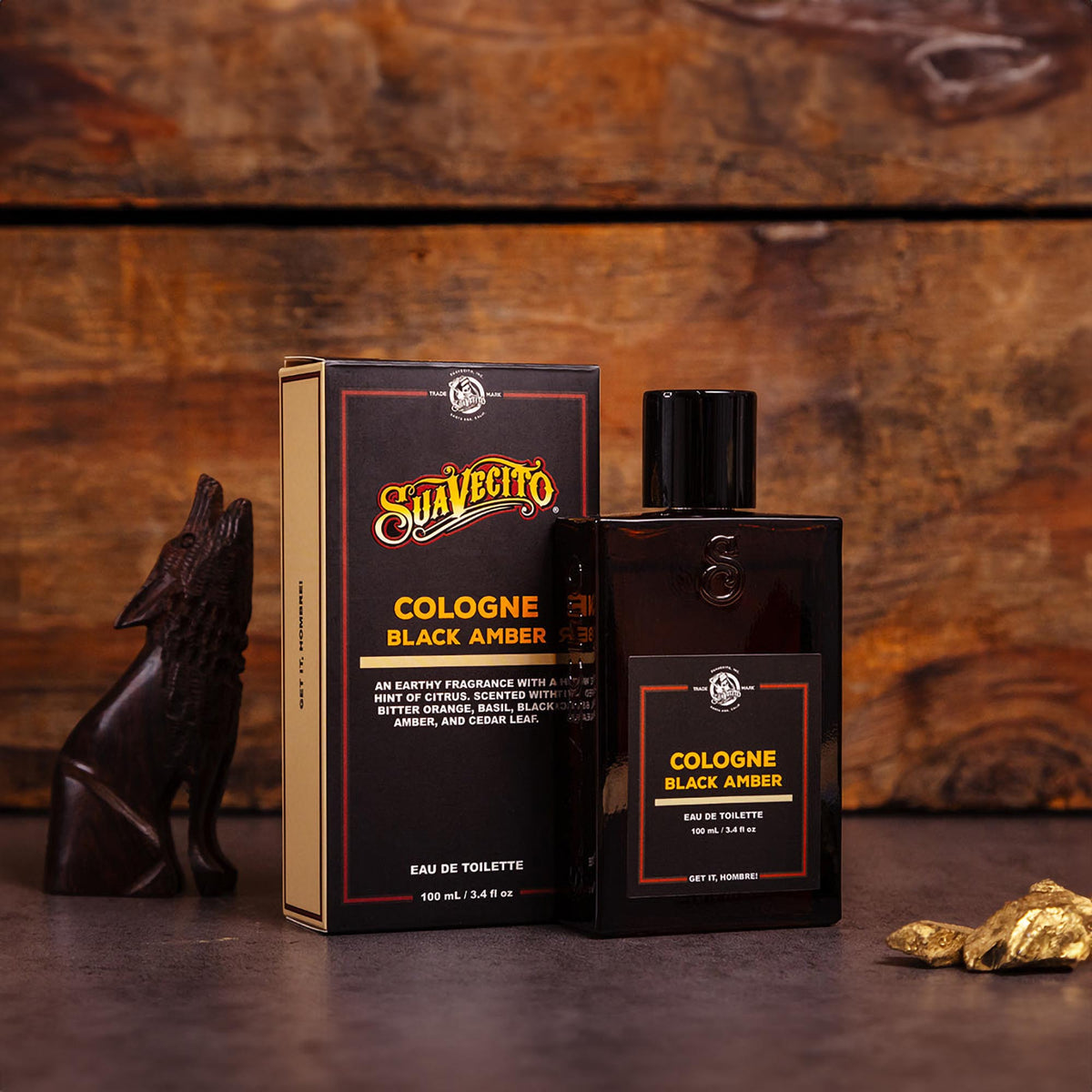 Suavecito Cologne Eau De Toilette / Black Amber, image 28302922907798