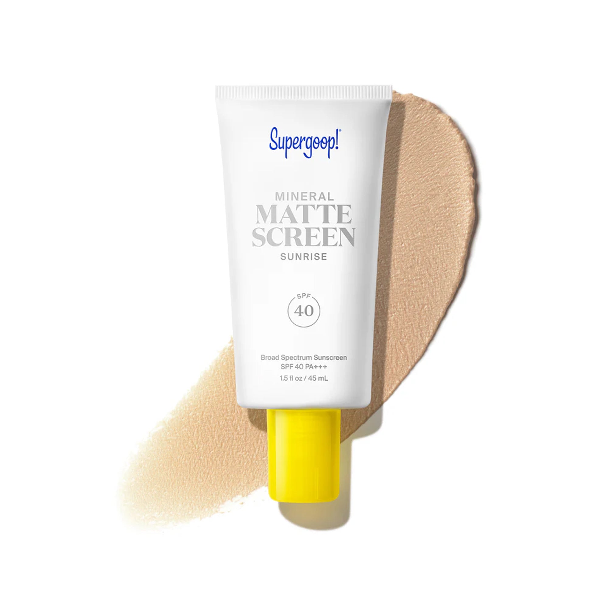 Supergoop! Mineral Mattescreen SPF 40 / SUNRISE / swatch