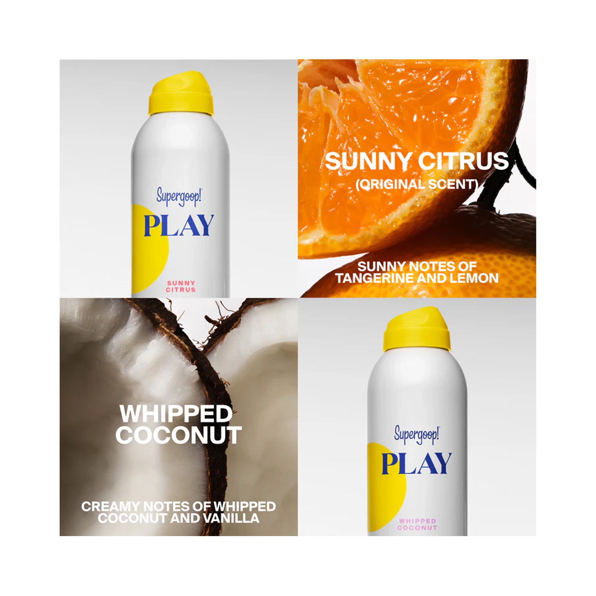 Supergoop! PLAY Antioxidant Body Mist SPF 50 - Whipped Coconut / 6OZ