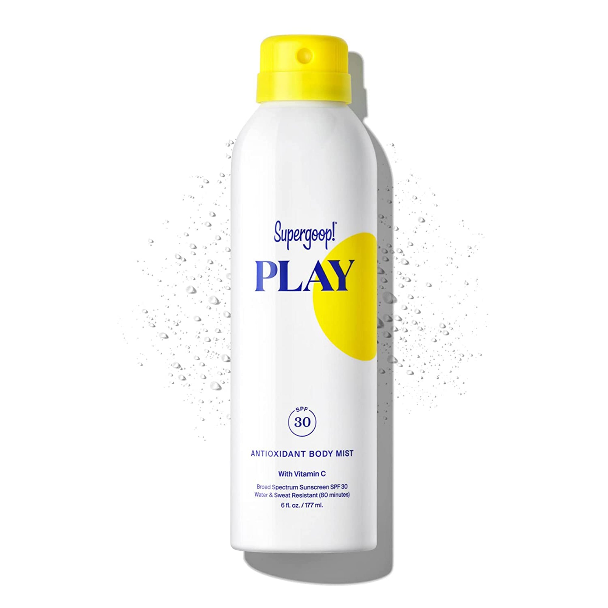 Supergoop! PLAY Antioxidant Body Mist SPF 30 with Vitamin C / 6.OZ