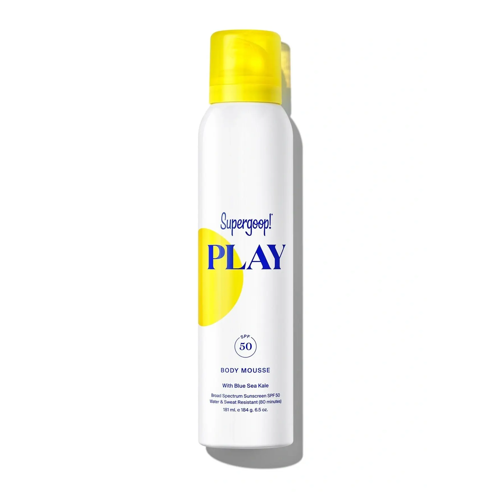 Supergoop! PLAY Body Mousse SPF 50 with Blue Sea Kale / 6.5OZ