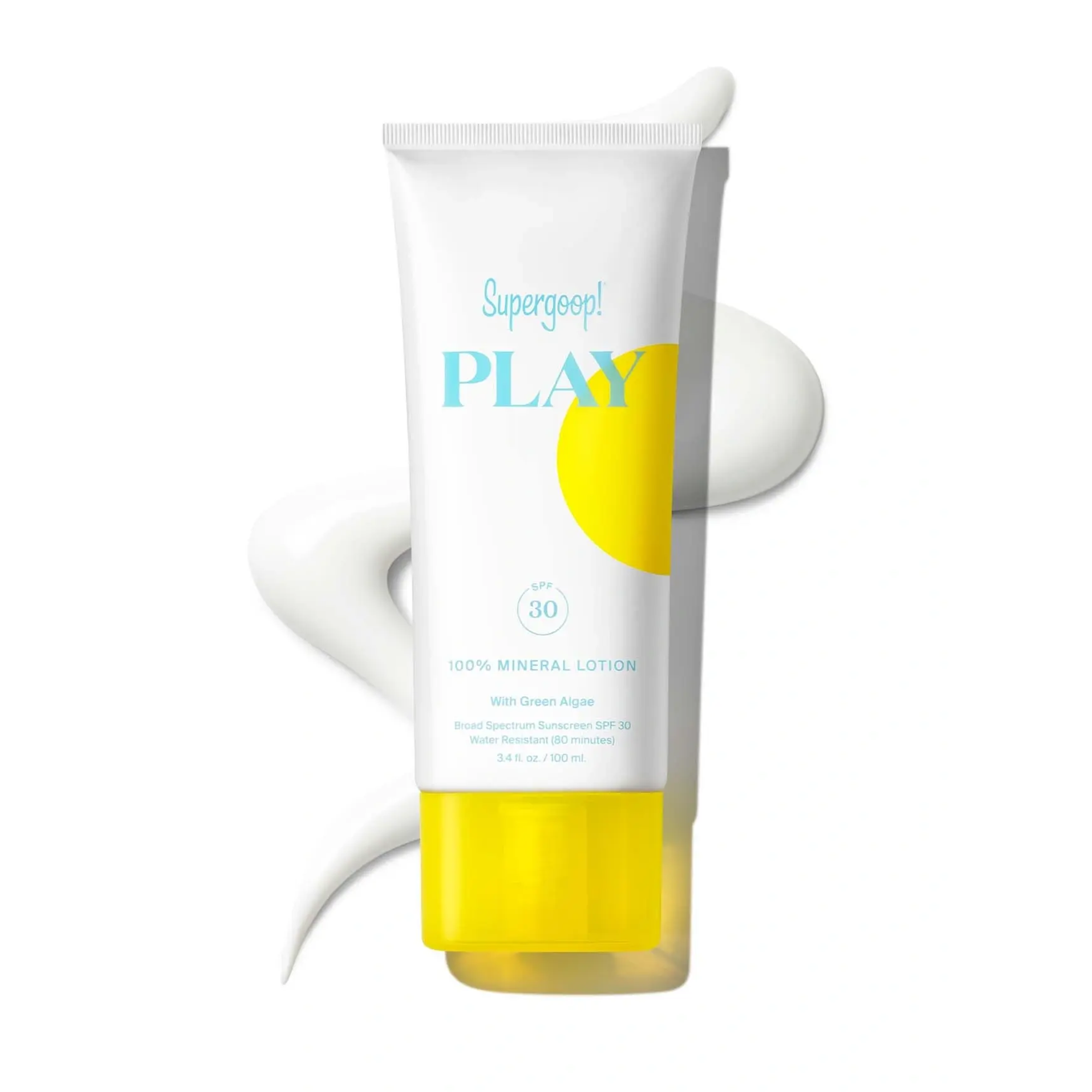 Supergoop! Play 100% Mineral Lotion SPF 30 with Green Algae / 3.4OZ
