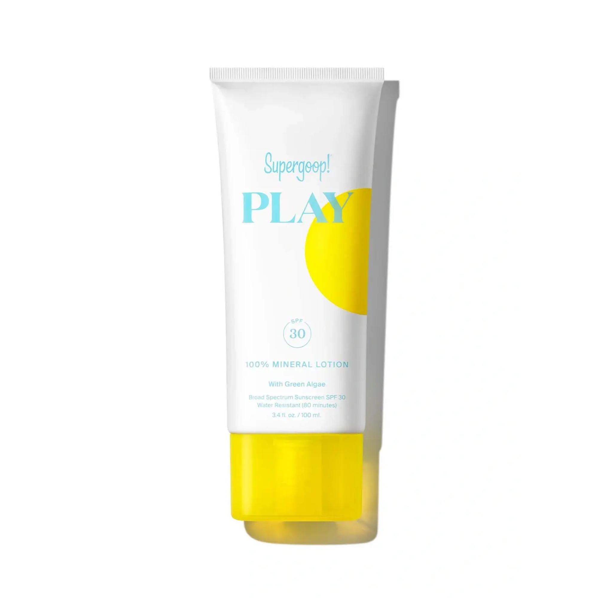 Supergoop! Play 100% Mineral Lotion SPF 30 with Green Algae / 3.4OZ