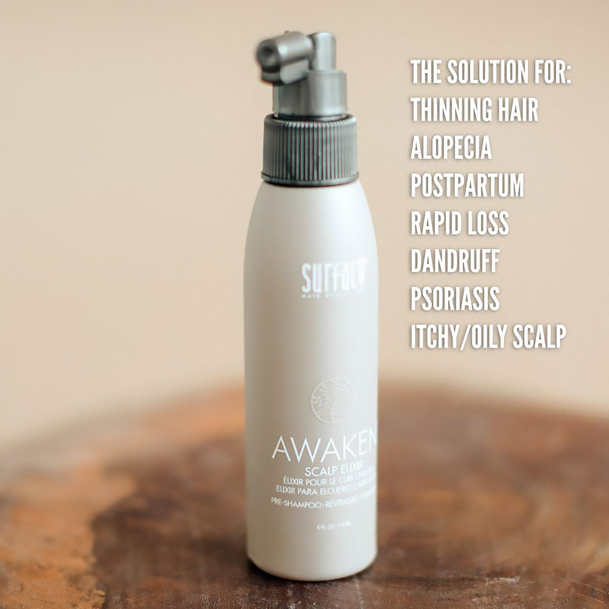 Surface Awaken Scalp Elixir / 4OZ, image 27632785686678