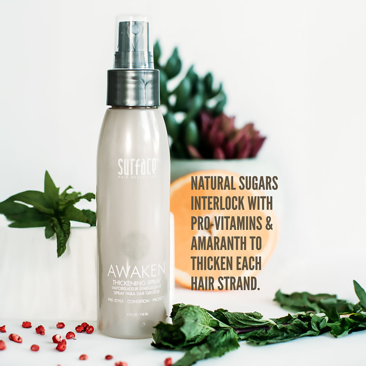 Surface Awaken Thickening Spray / 4OZ, image 27632791126166