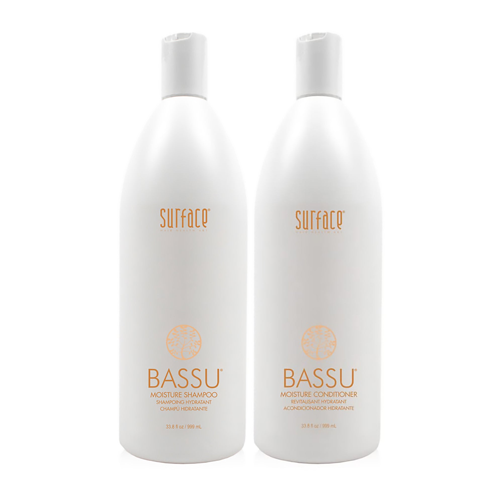 Surface Bassu Moisture Shampoo and Conditioner Liter Duo / LITER