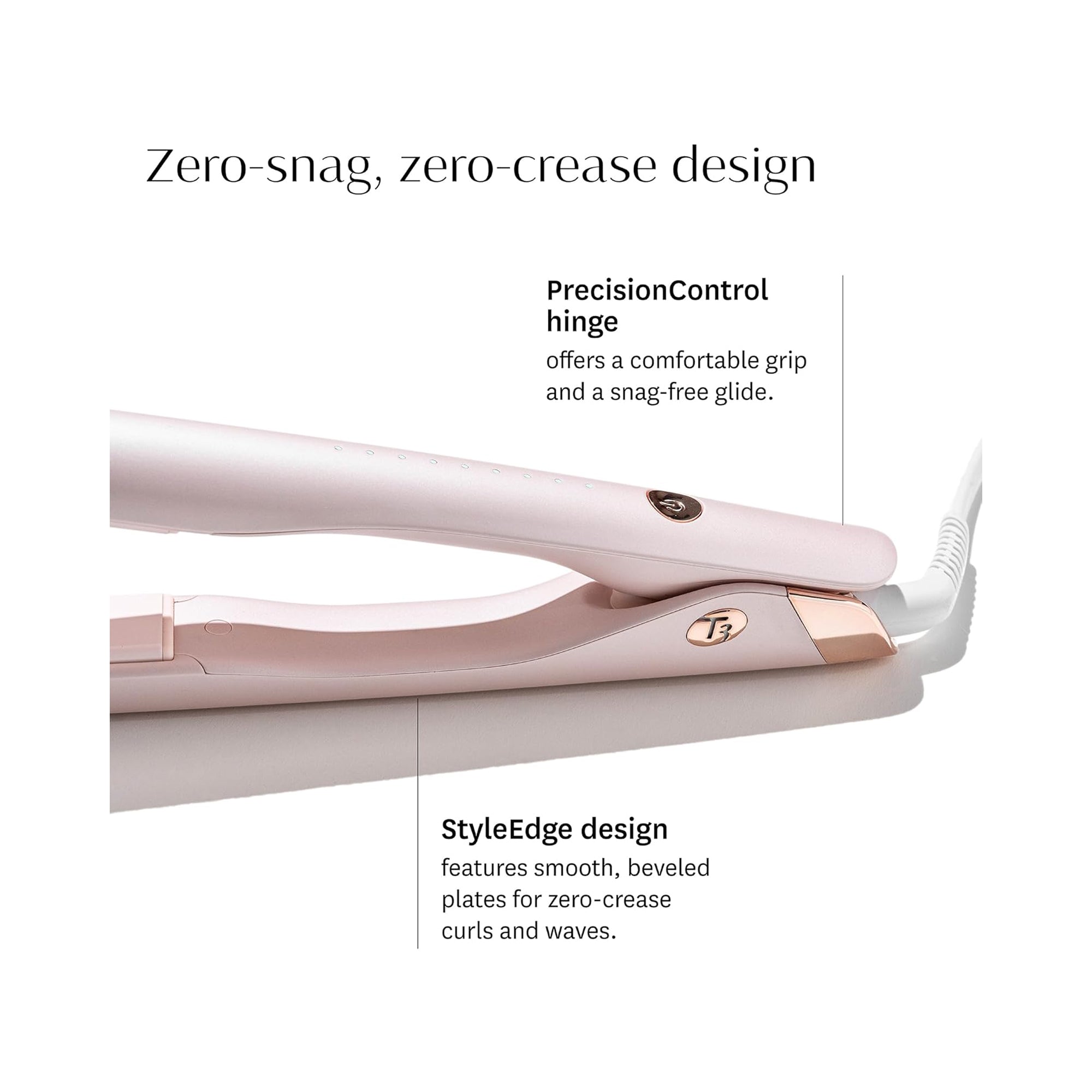 T3 Singlepass Smooth X 1" Flat Iron / 1 Inch