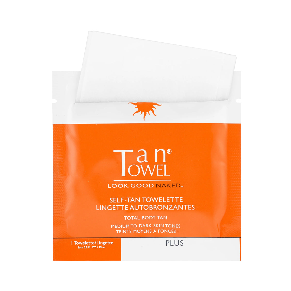 TanTowel Self Tan Towelettes Full Body 50-Pack / PLUS, image 32909065289878