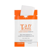 TanTowel Self Tan Towelettes Half Body 50-Pack / CLASSIC