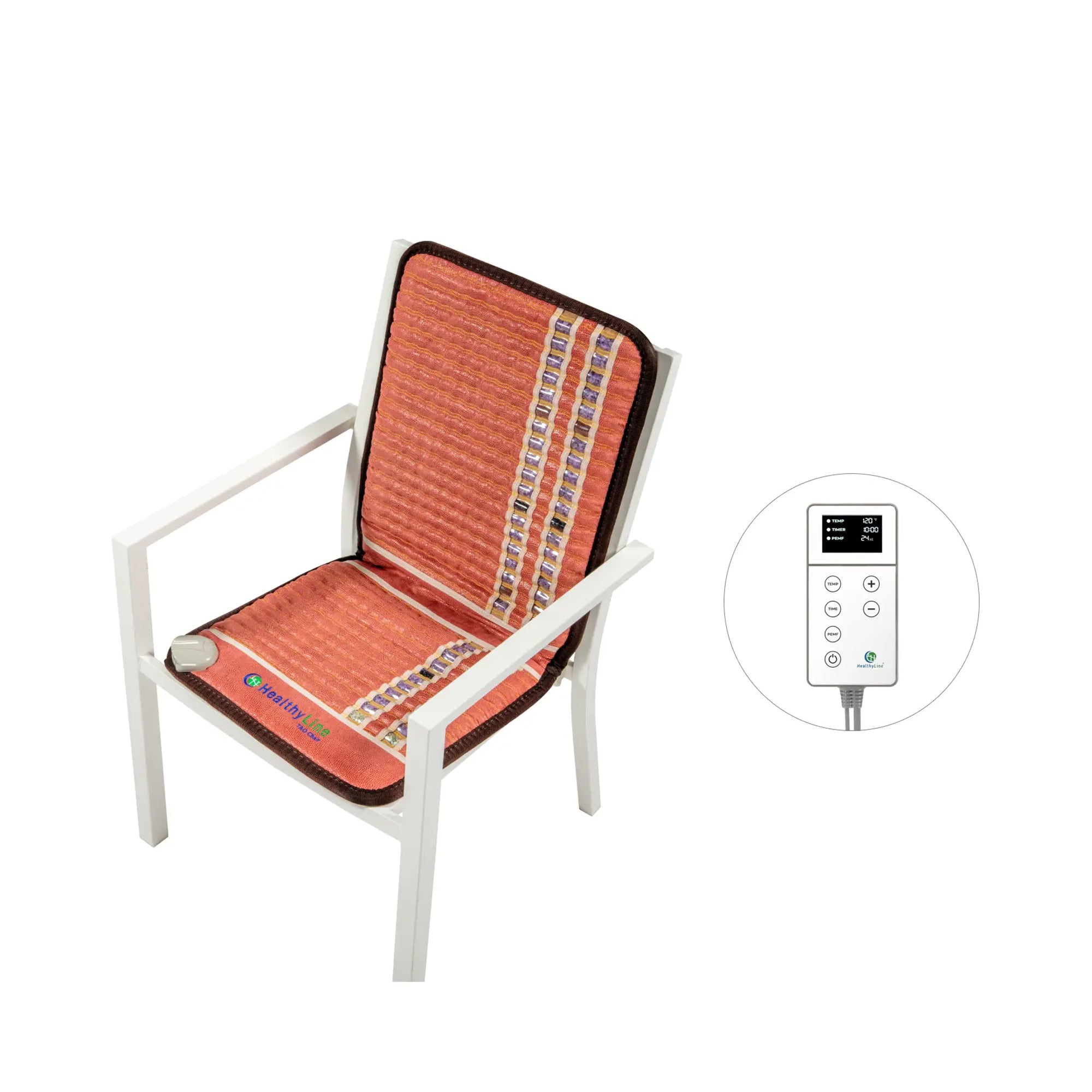HealthyLine TAO Chair 40" x 18" PEMF Far Infrared Heating Mat / FIRM