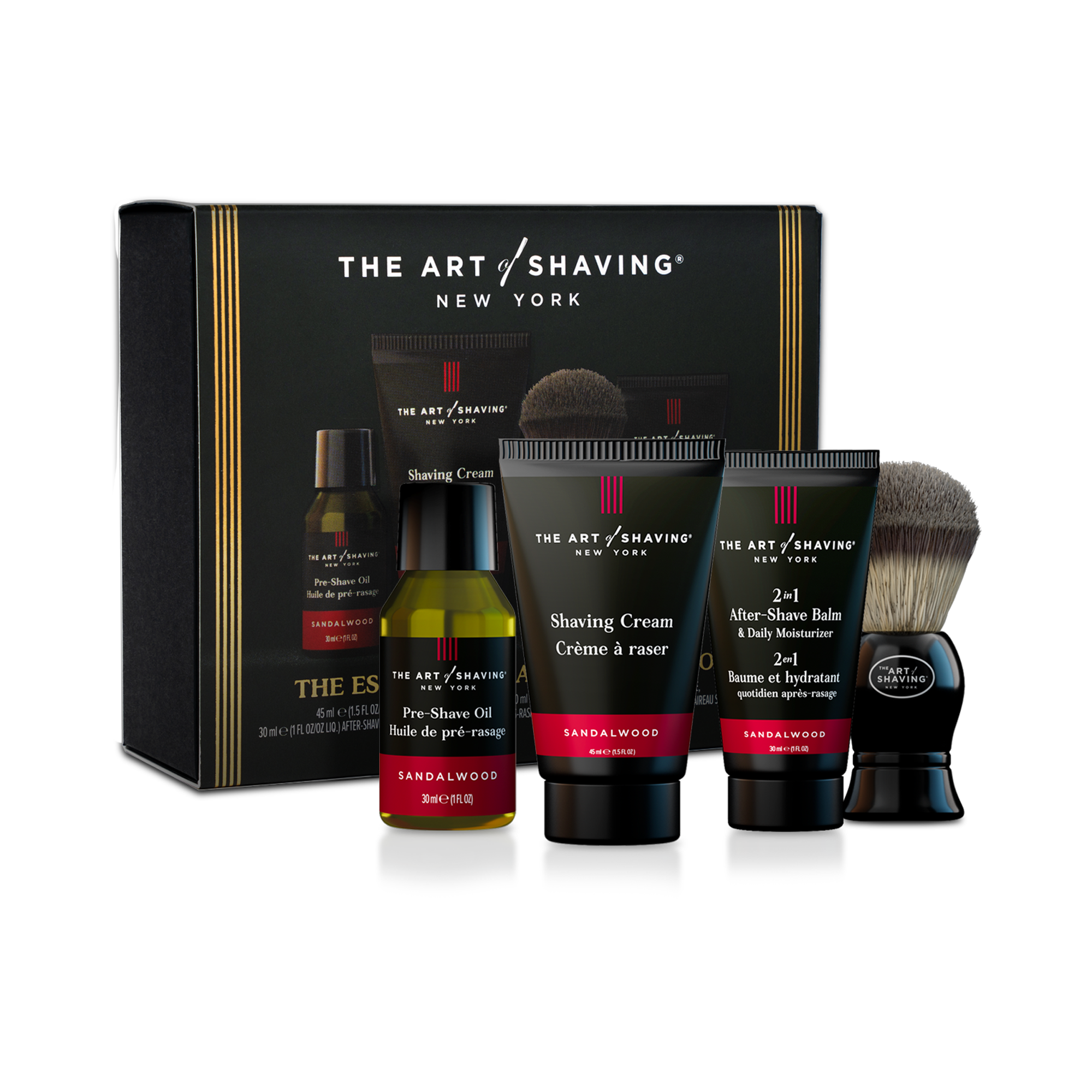 The Art of Shaving Essential Shaving Collection Sandalwood / Sandalwood