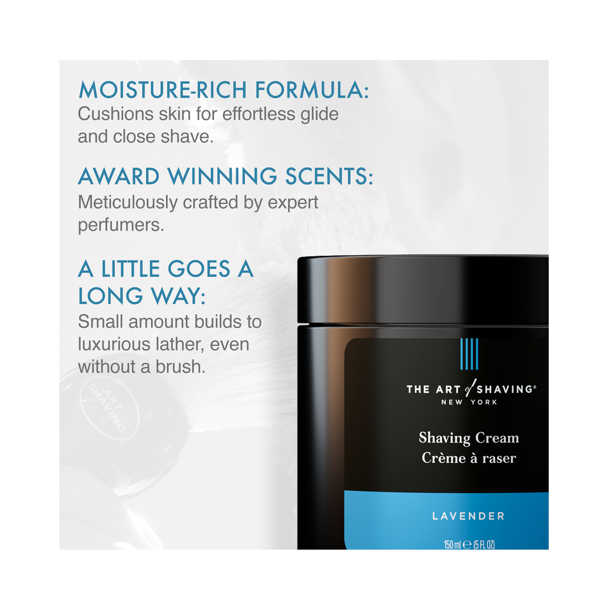 The Art of Shaving Shaving Cream - 5 oz Lavender / Lavender