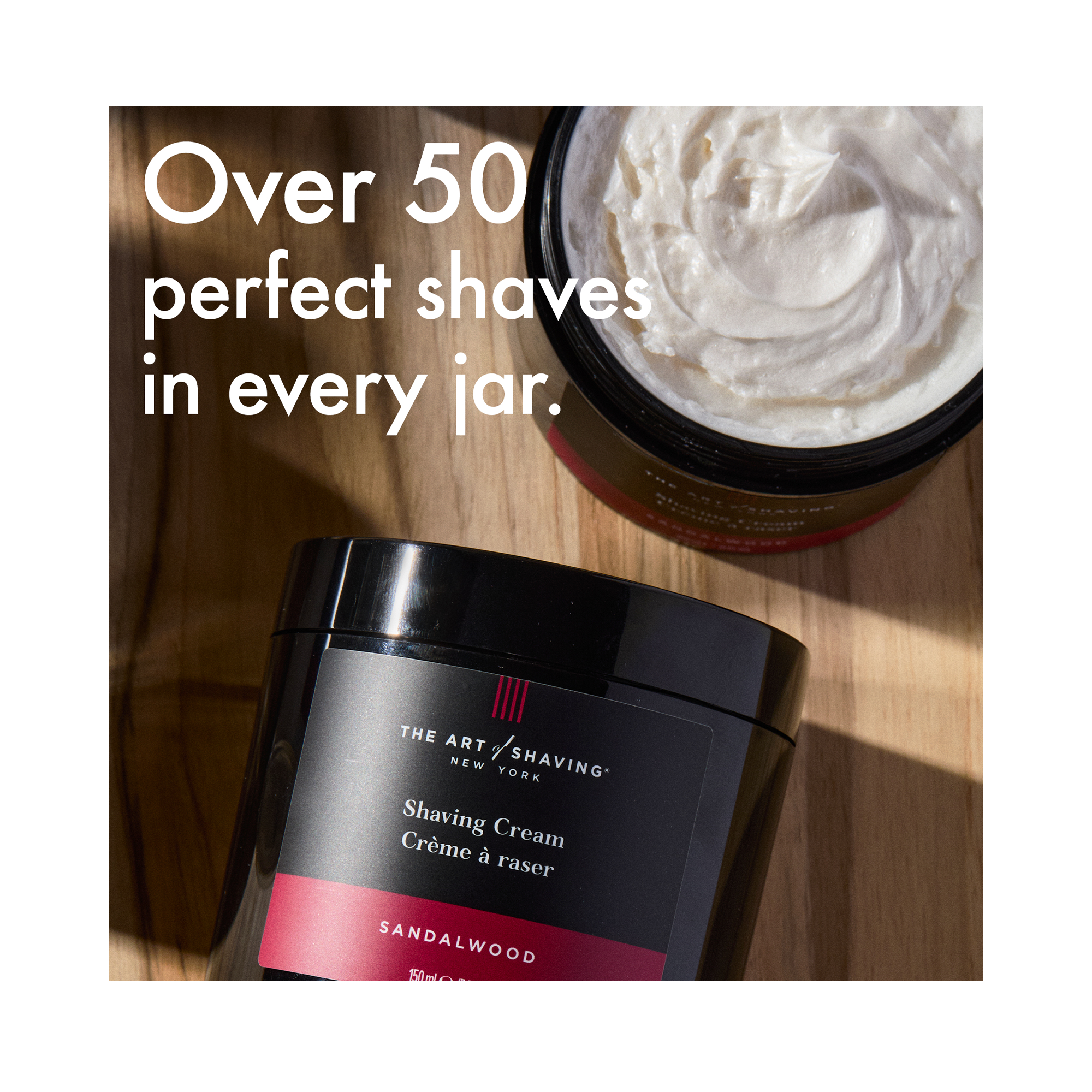 The Art of Shaving Shaving Cream - 5 oz Sandalwood / Sandalwood