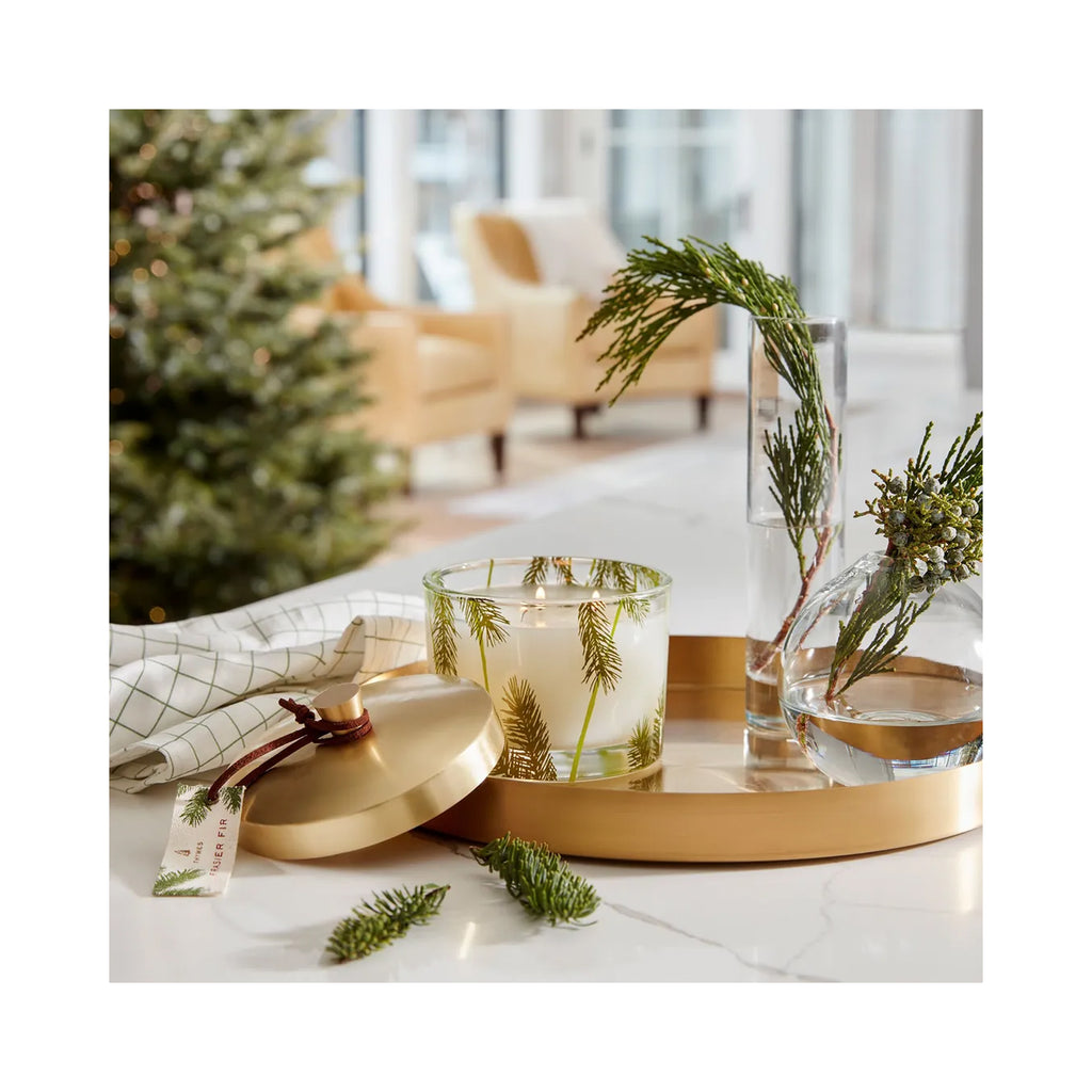 Thymes Frasier Fir Pine Needle 3-Wick Candle / 11.5OZ thumbnail 3