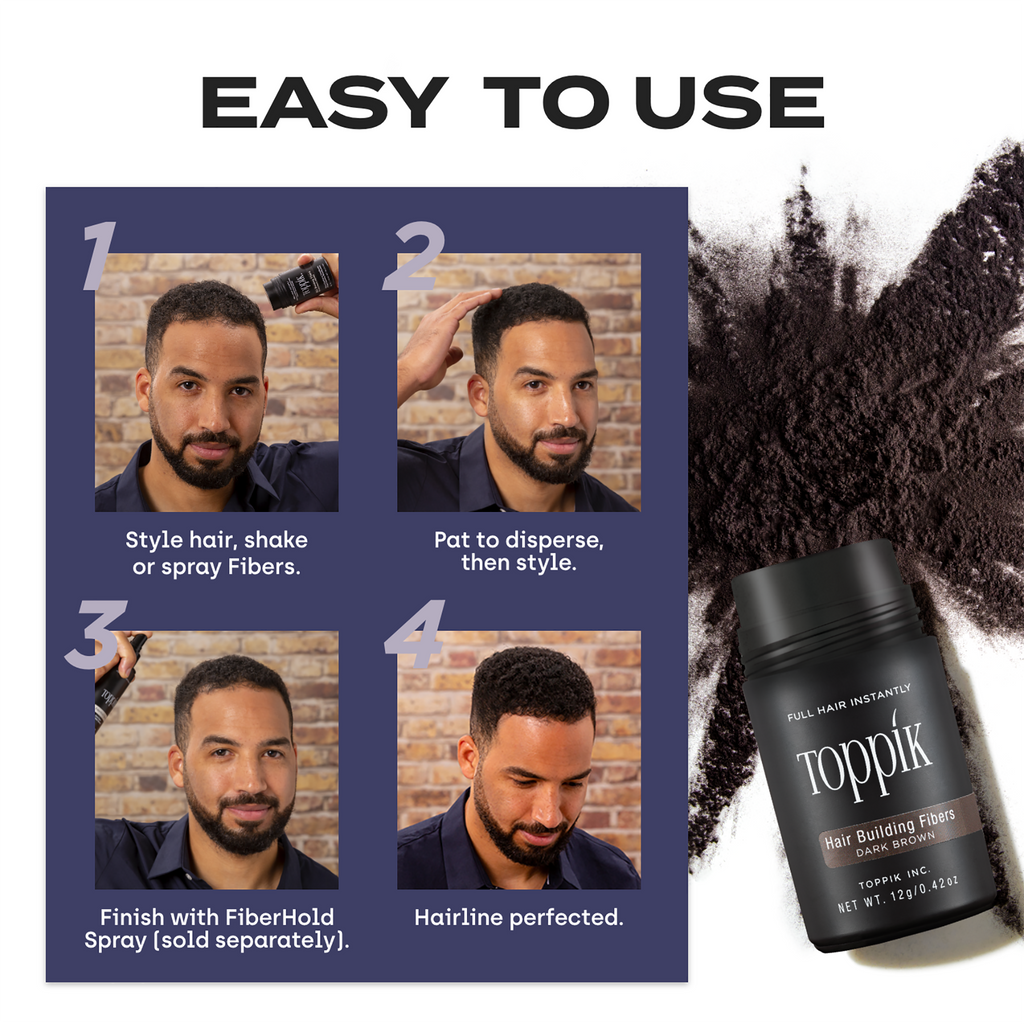Toppik Hair Building Fibers Black thumbnail 6