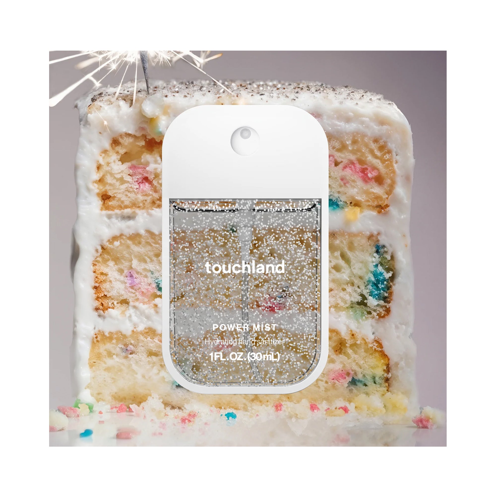 Touchland Powermist Hydrating Hand Sanitizer Confetti Cake / Confetti Cake
