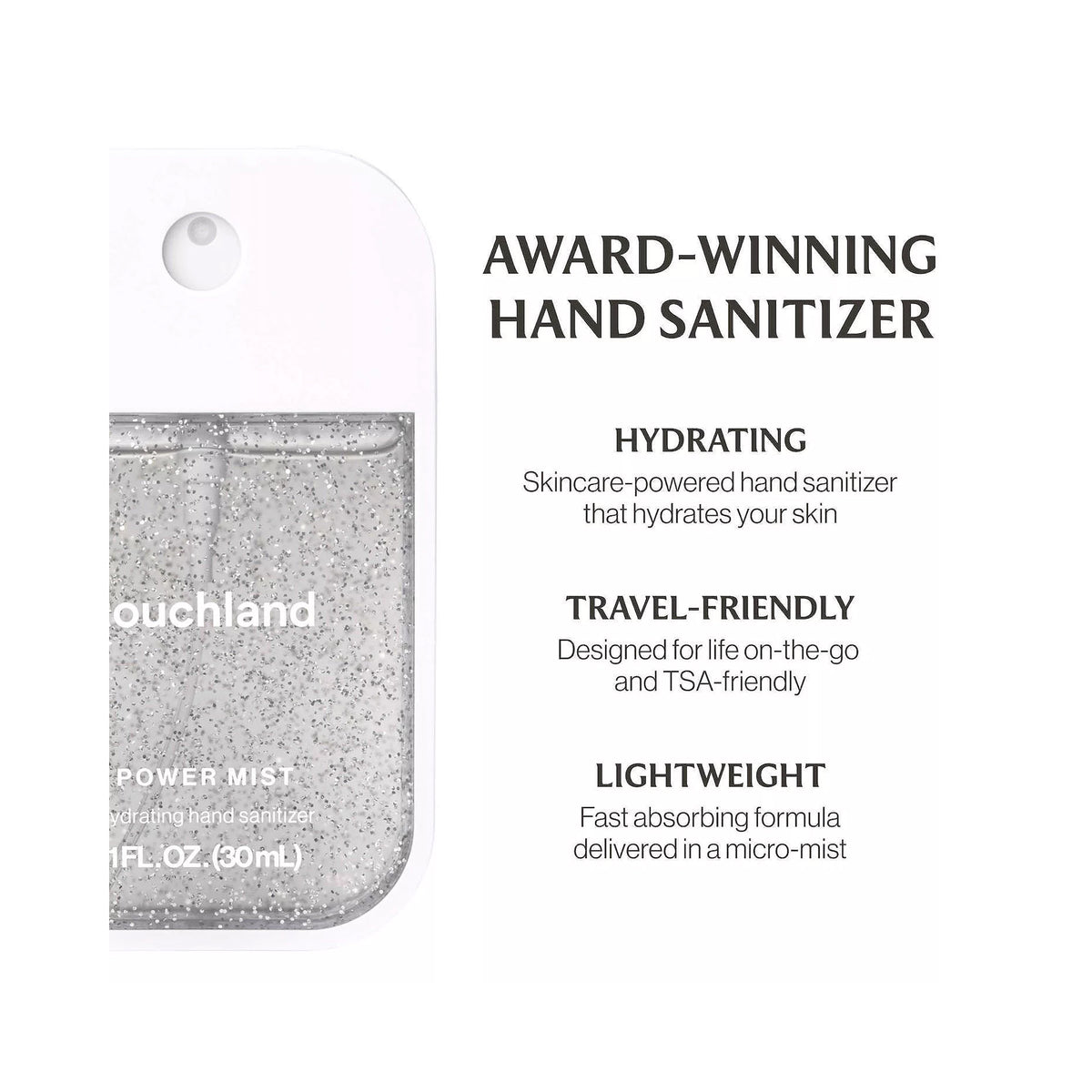 Touchland Powermist Hydrating Hand Sanitizer Confetti Cake / Confetti Cake, image 32194927067286