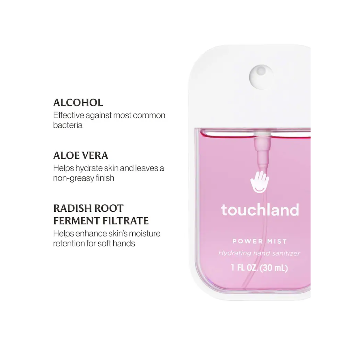 Touchland Powermist Hydrating Hand Sanitizer Berry Bliss / Berry Bliss, image 30680779030678