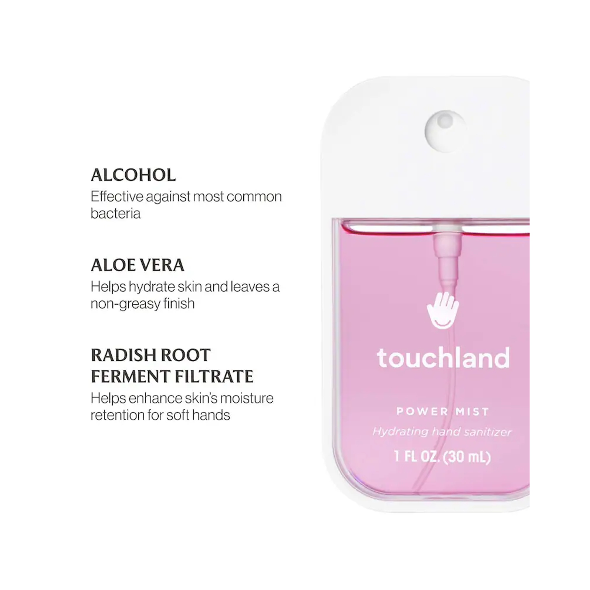 Touchland Powermist Hydrating Hand Sanitizer Berry Bliss / Berry Bliss