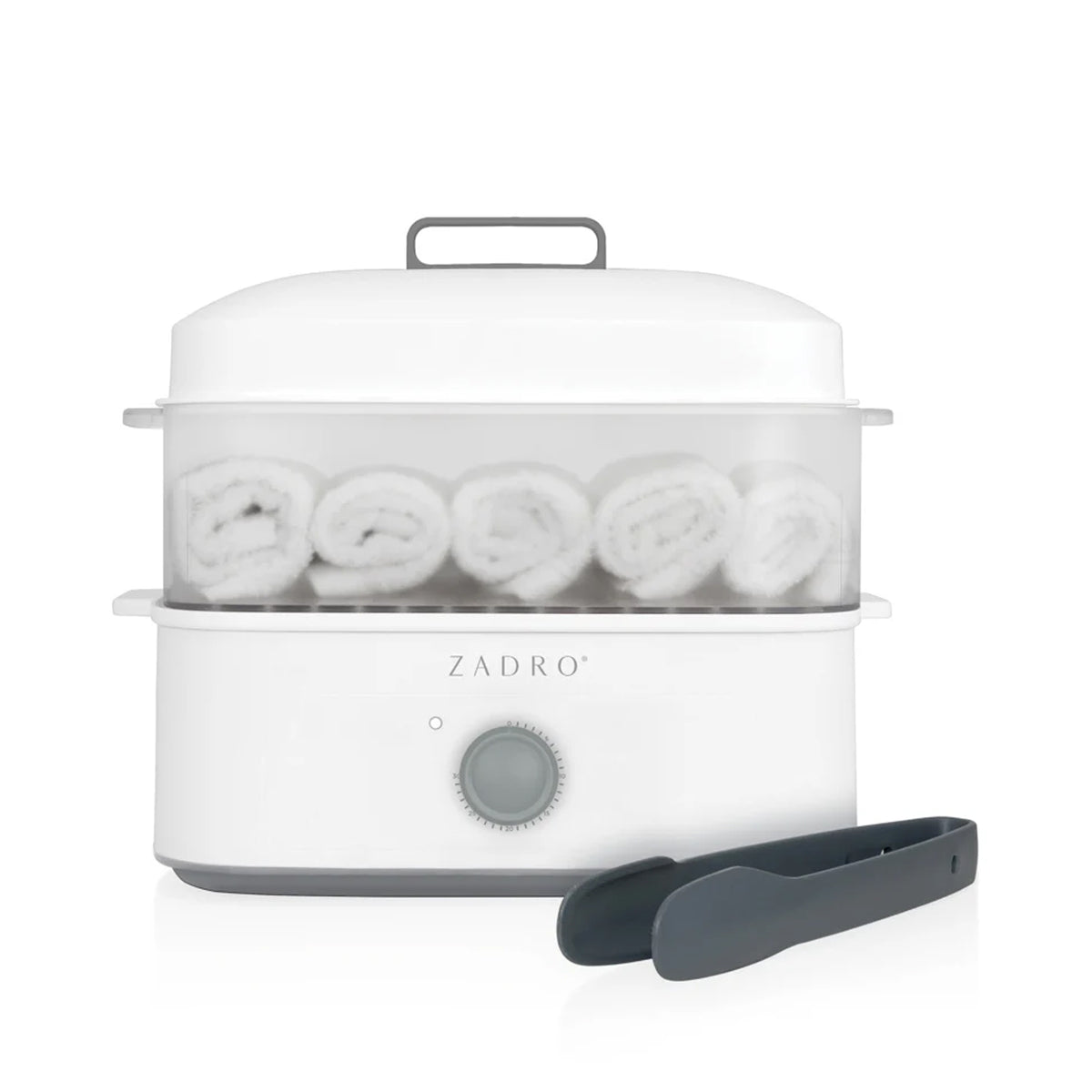 Zadro Towel Steamer With Tongs