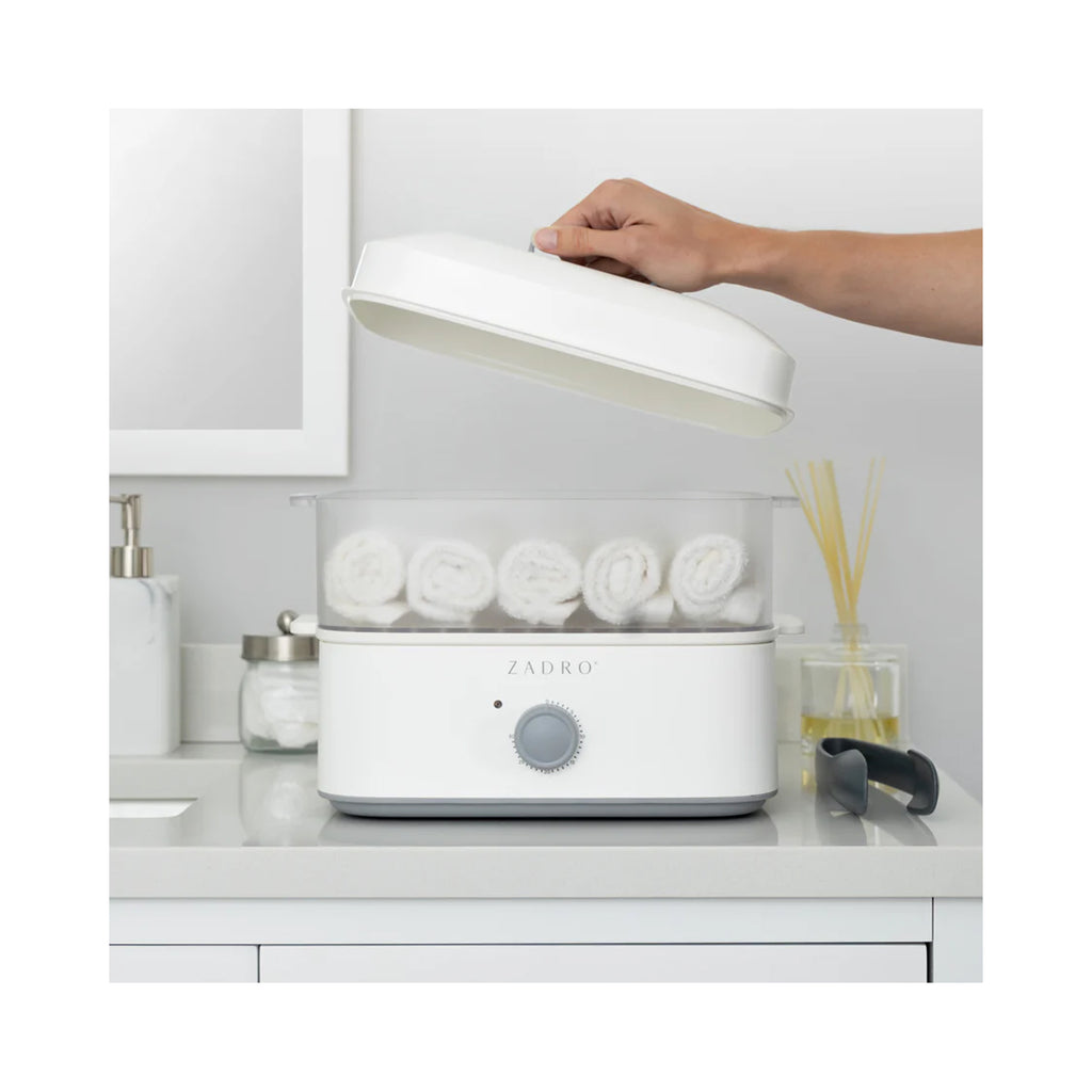 Zadro Towel Steamer With Tongs