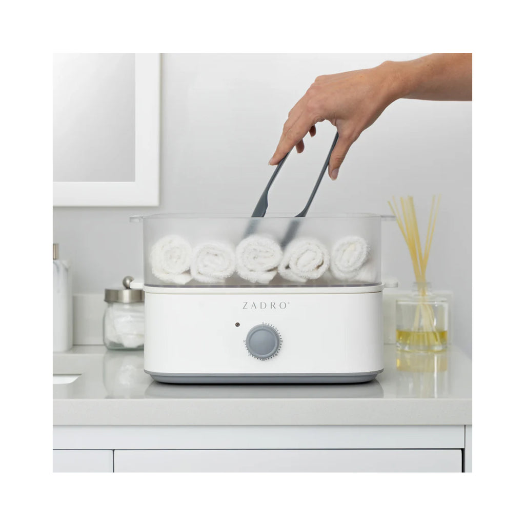 Zadro Towel Steamer With Tongs