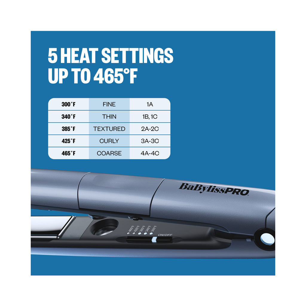 BaBylissPRO Nano Titanium TrueTention 1 Flat Iron - Item No. BNTE100T thumbnail 6