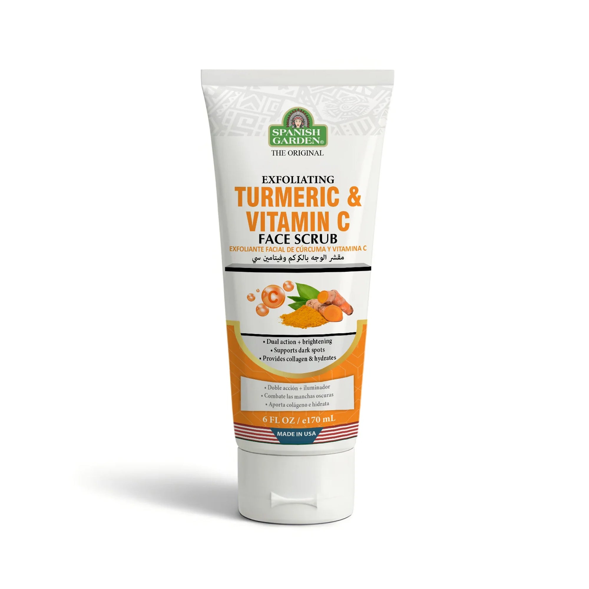 Spanish Garden Tumeric Vitamin C Face Scrub