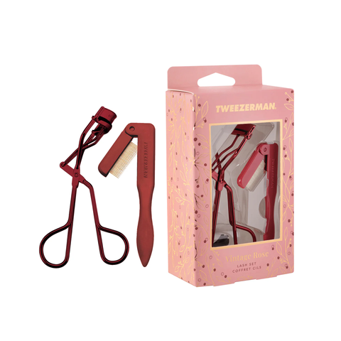 Tweezerman Vintage Rose Lash Gift Set / SET