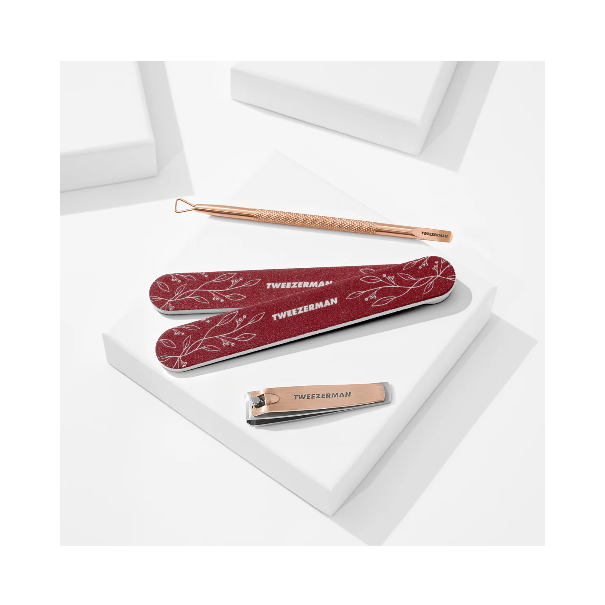 Tweezerman Vintage Rose Manicure Gift Set / SET