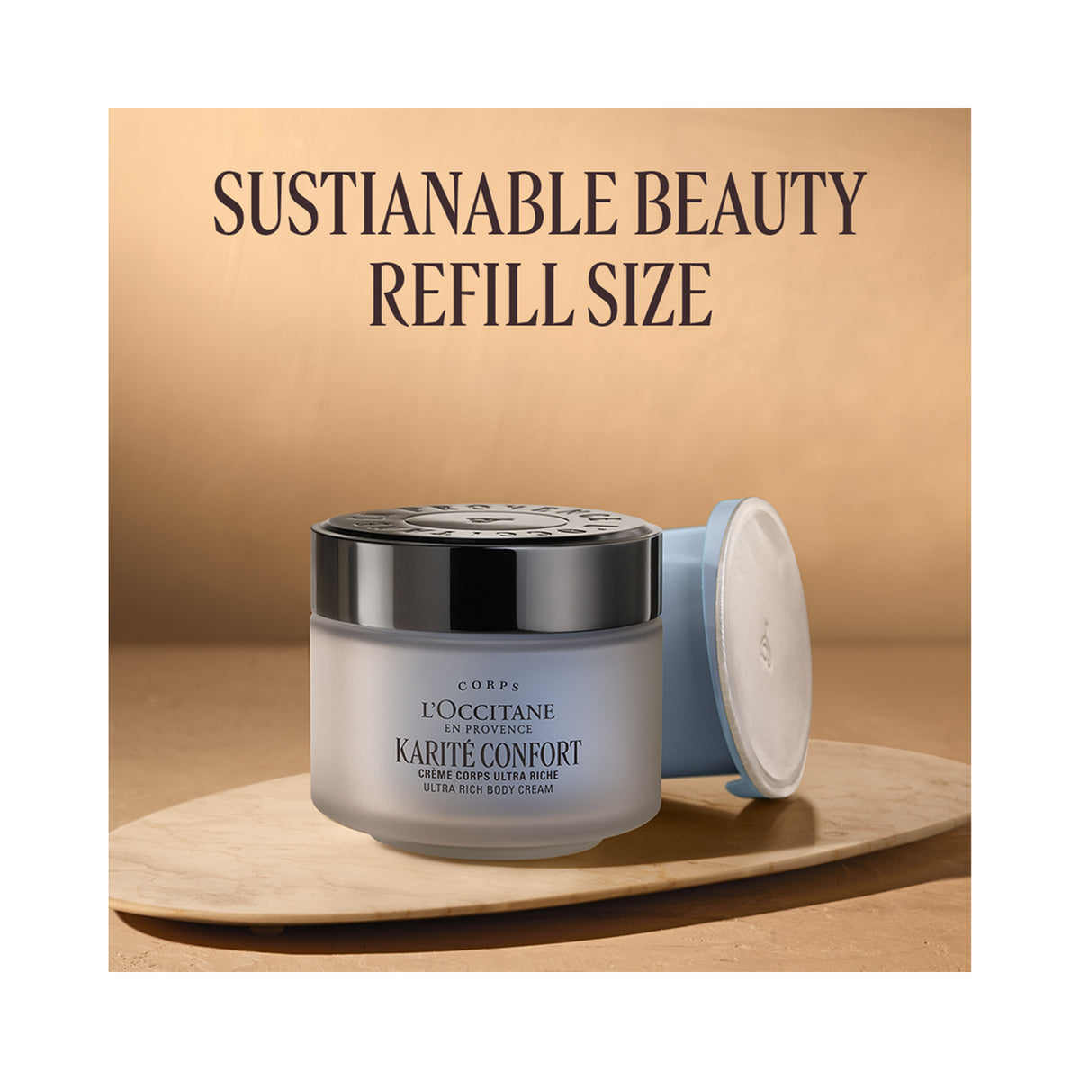 LOccitane Karite Confort Ultra Rich Body Cream Refill / 6.9OZ, image 32688270475414