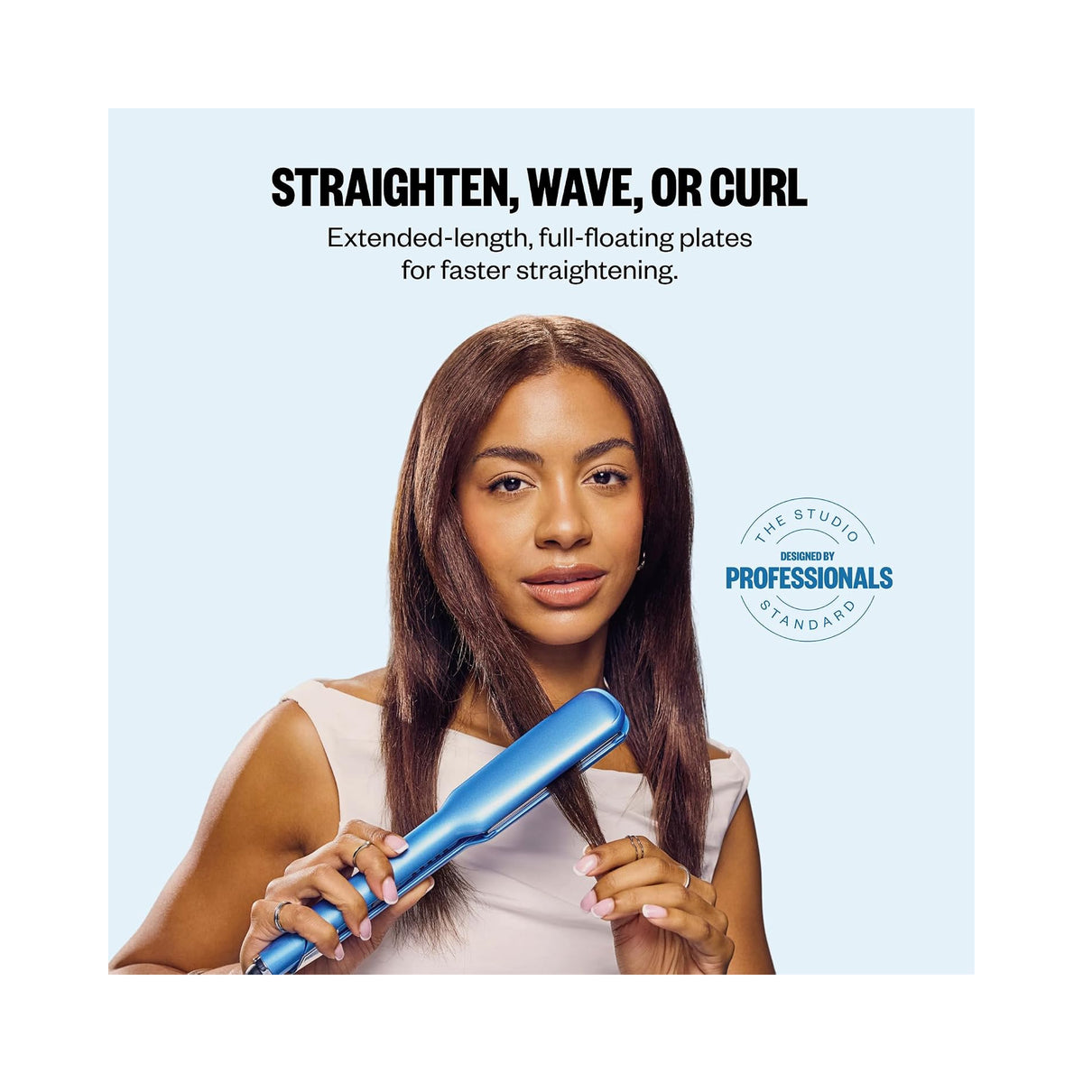 BaBylissPRO® Nano Titanium™ 1.5" Ultra-Sleek Straightening Iron - Item No. BNT131T / 1.5 Inch, image 32856034934934